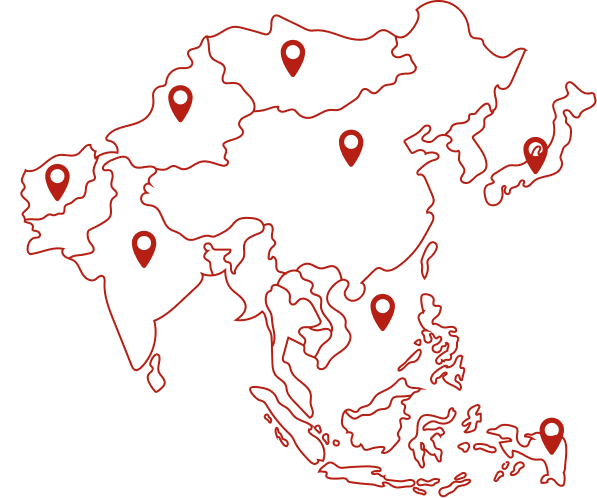 asia map