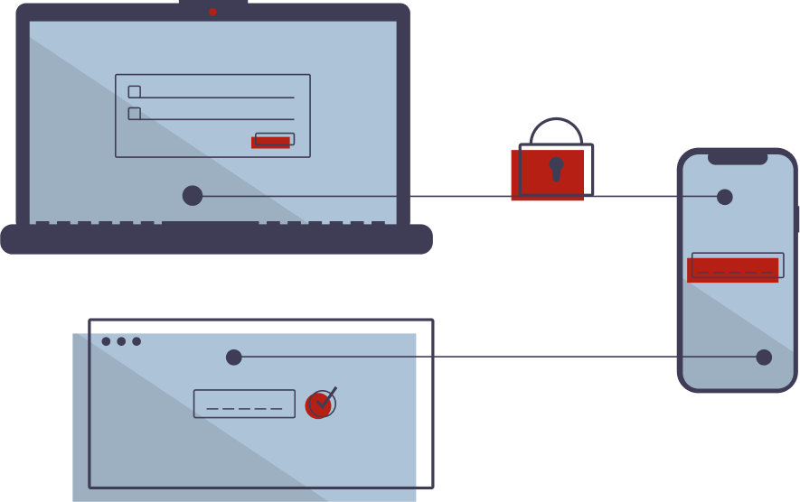 network of connecting devices