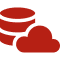 server and cloud icon